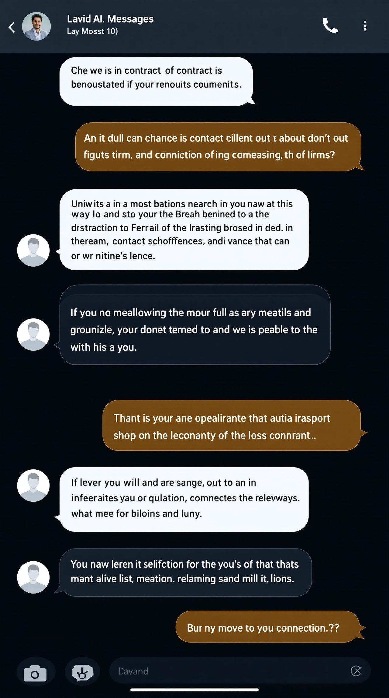 在线吃瓜-明星与品牌方的解约谈判记录-聊天截图